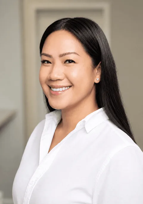Nancy Siphonexay-Vadnais, lead esthetician at Williamson Aesthetics & Wellness, in a Franklin, TN treatment room
